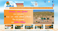 Desktop Screenshot of camping-logeries.com